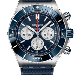 breitling-super-chronomat-44-blue-rubber