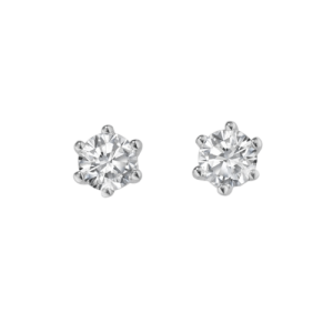 Solitaire Ohrstecker Weissgold 2 Brill. 1.61ct G-vvs2 / GIA