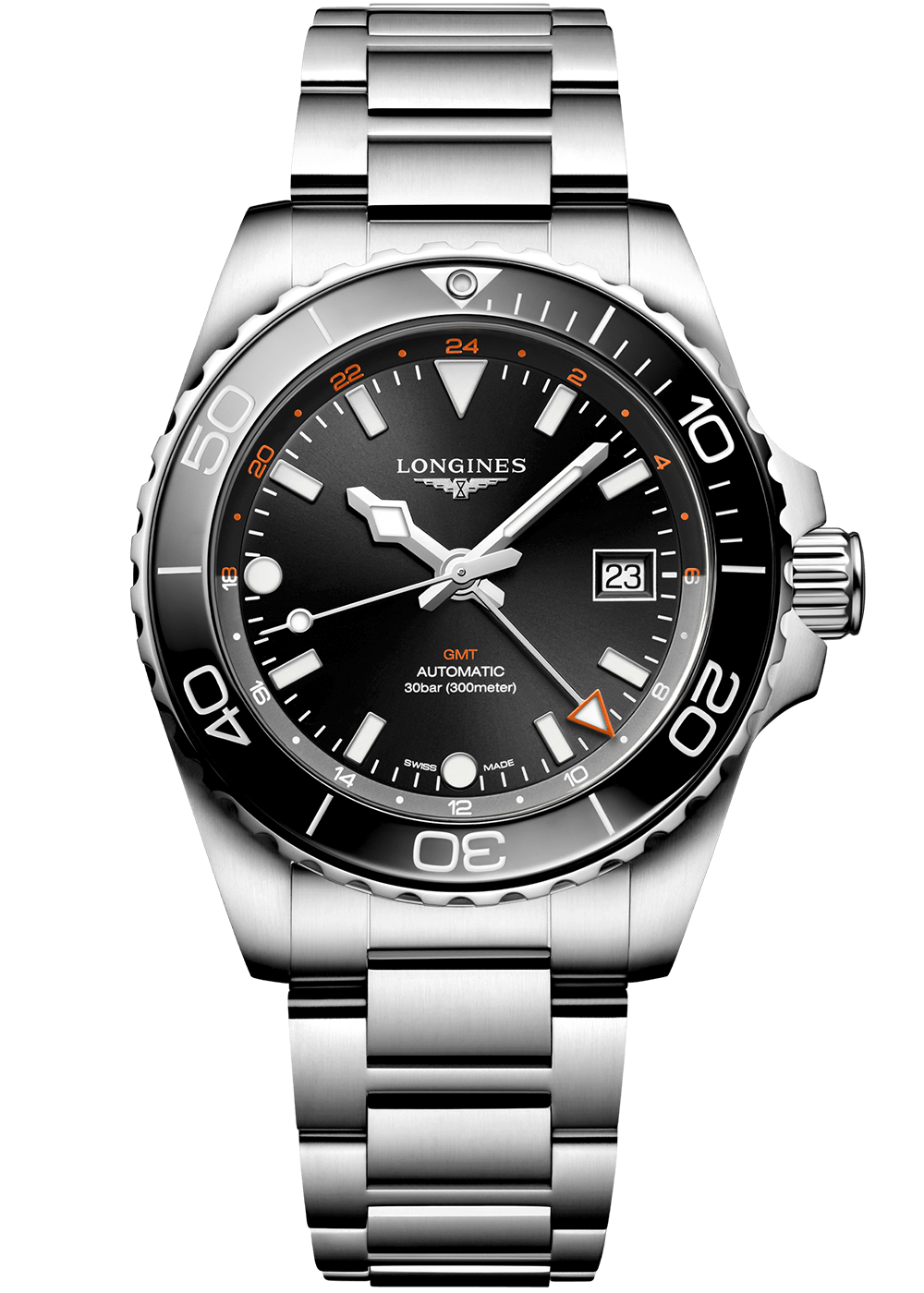 longines-HYDROCONQUEST-GMT-41mm-zurich