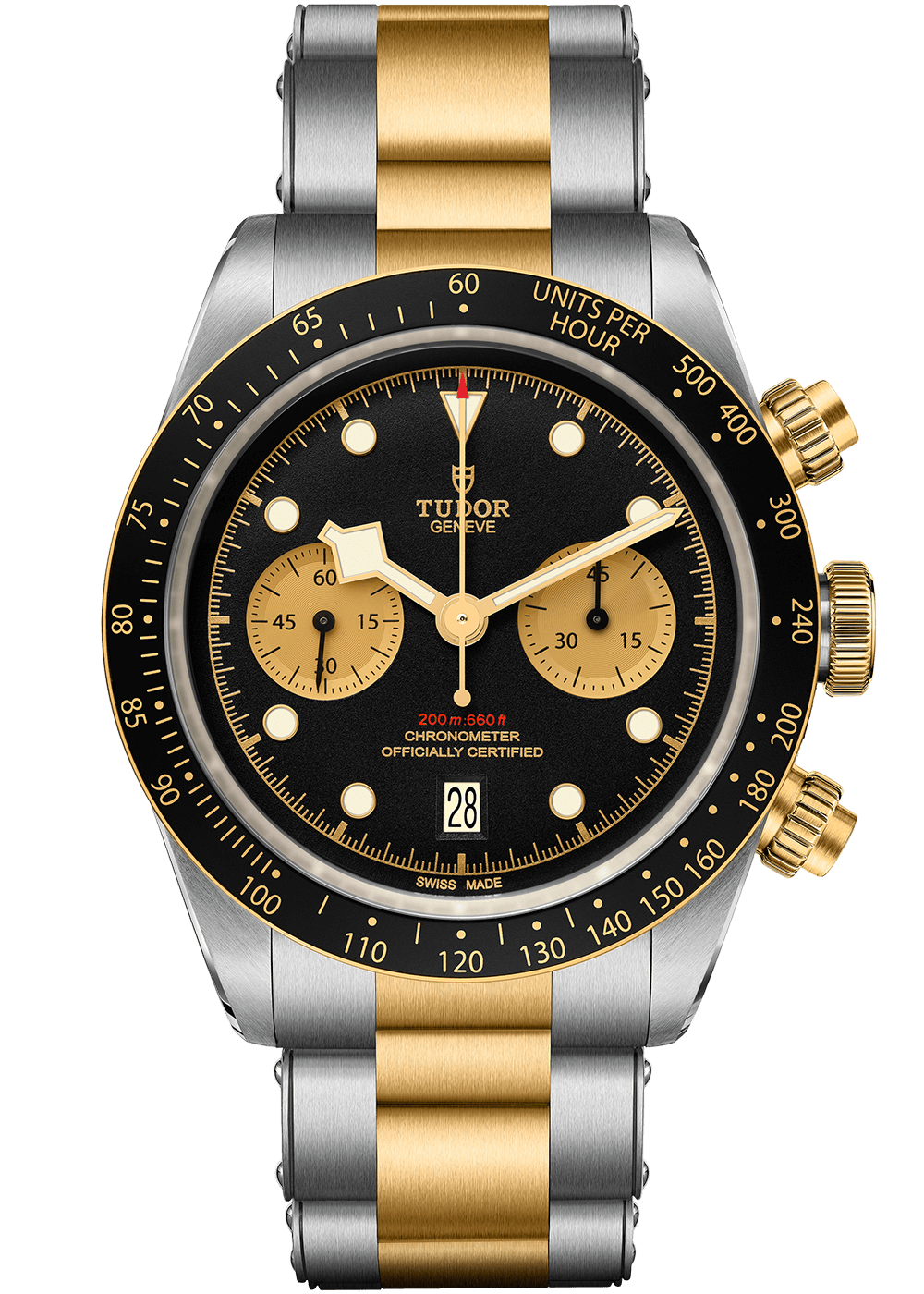 Tudor Heritage Black Bay Chrono S&G