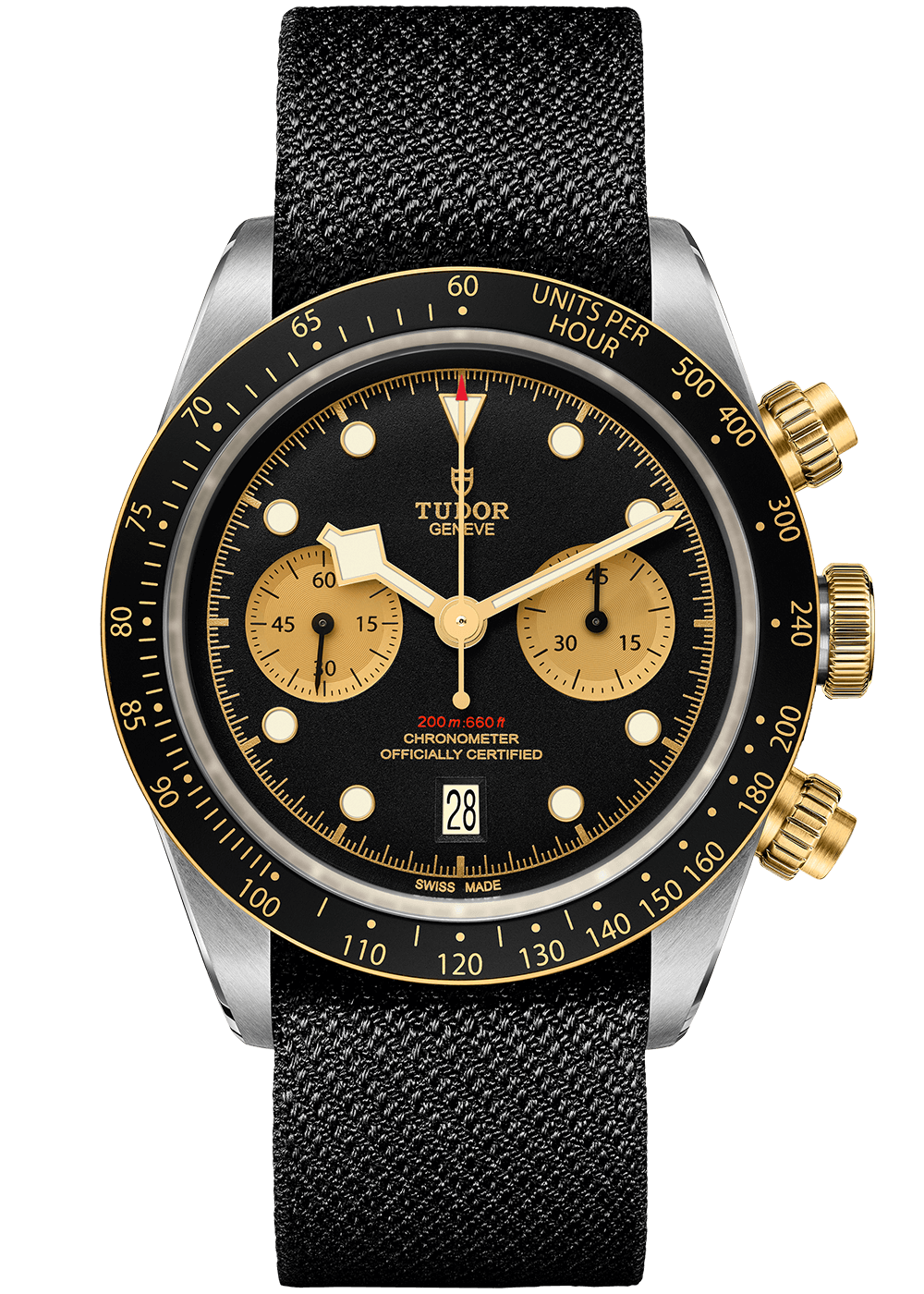Black Bay Chrono S&G Textilband