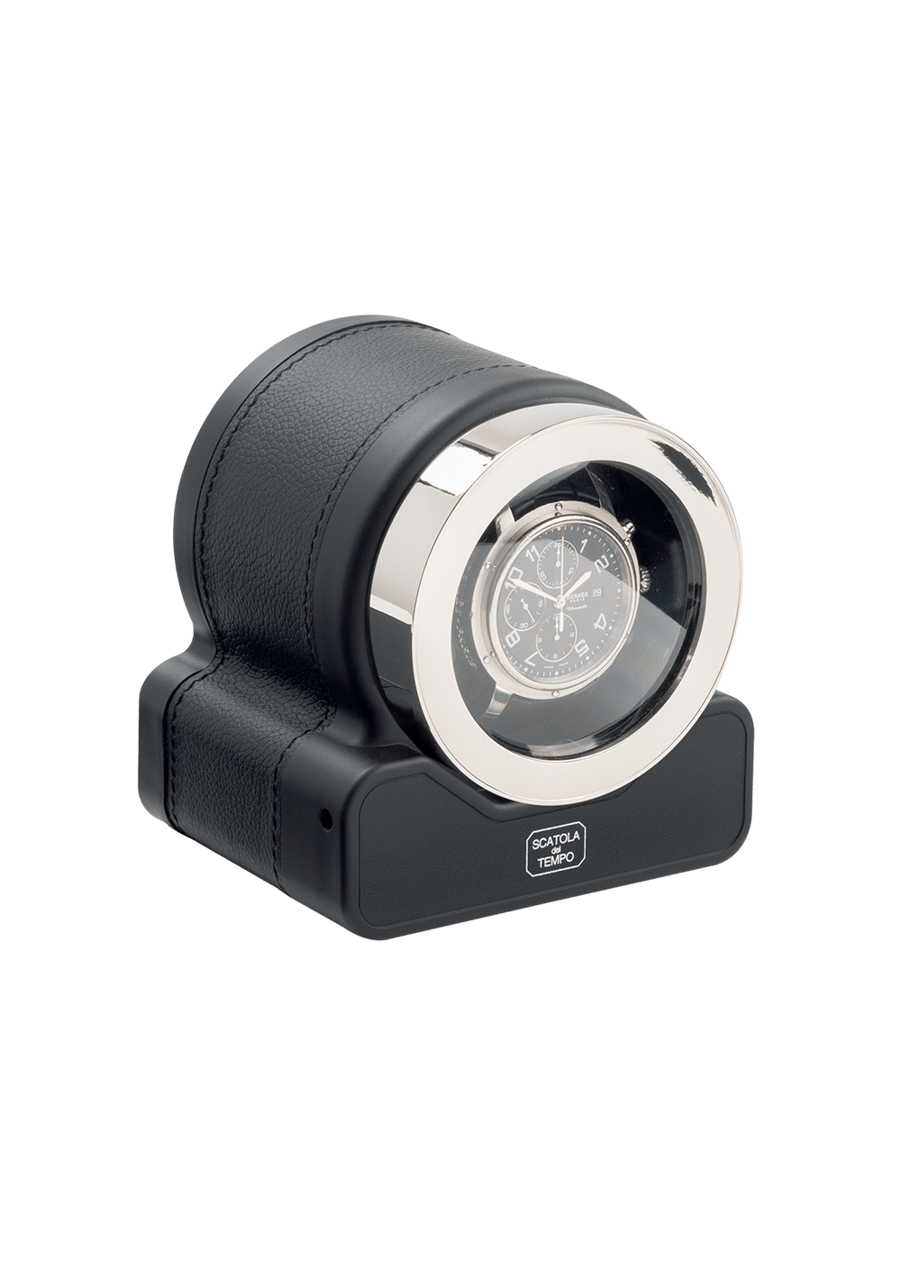 Scatola Del Tiempo Rotor One Leather Black Zurich