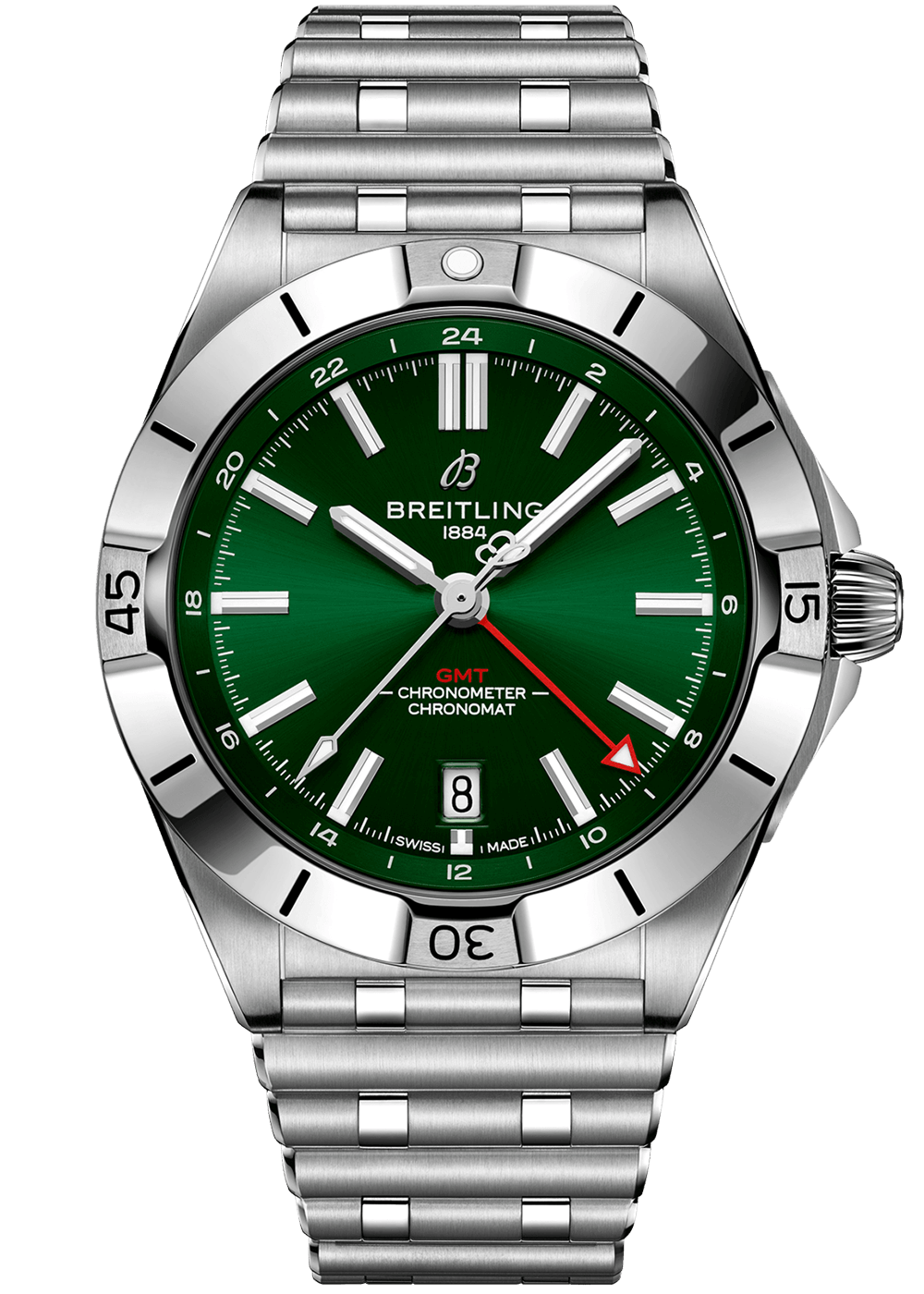 breitling-chronomat-gmt-gruen-galli-zurich