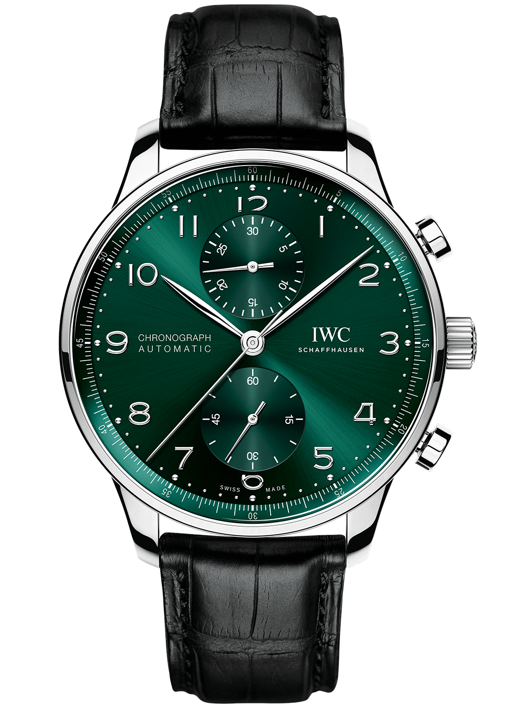 iwc-portugieser-chronograph-green