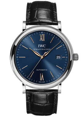 IWC Portofino Automatic Blau Galli Zürich